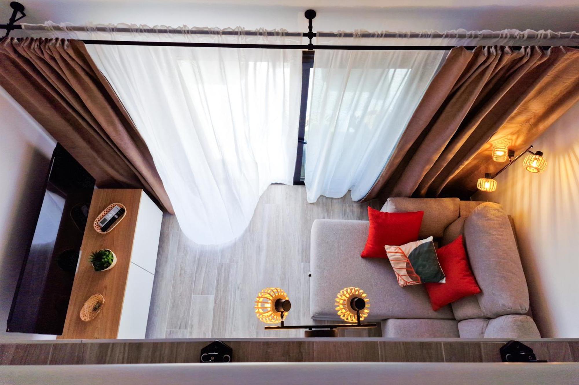 Orange - Parque Santiago II Apartment Арона Екстериор снимка